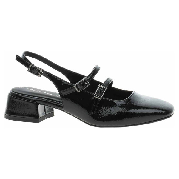 detail Dámske lodičky Tamaris 1-29510-44 black patent