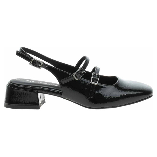 detail Dámske lodičky Tamaris 1-29510-44 black patent