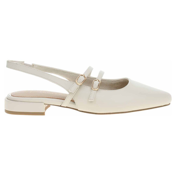 detail Dámske lodičky Marco Tozzi 2-29409-44 cream