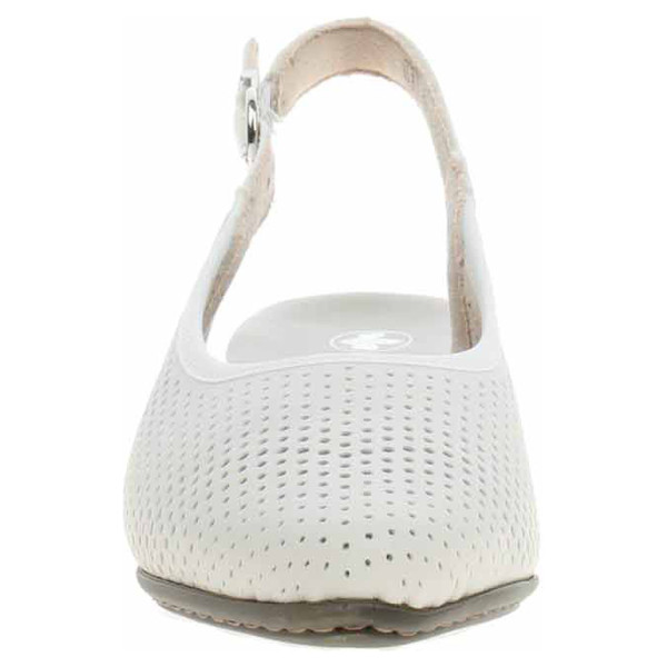 detail Dámske lodičky Rieker 47066-80 weiss