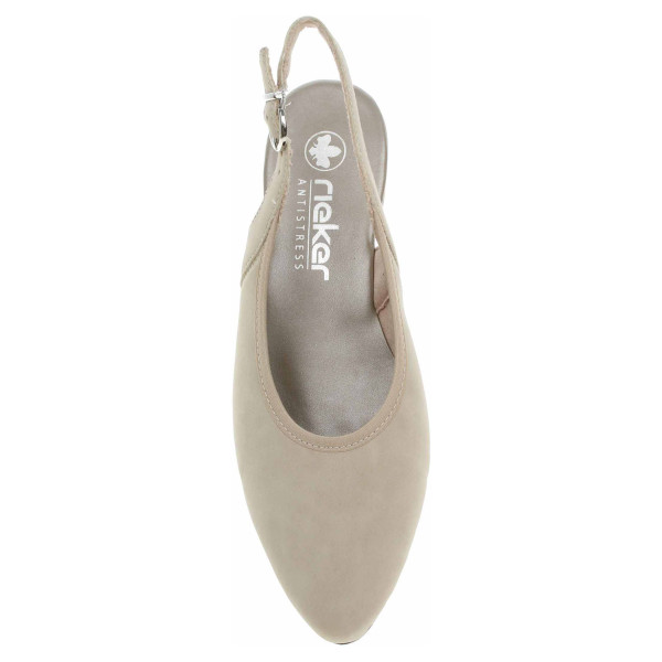 detail Dámske lodičky Rieker 47060-62 beige