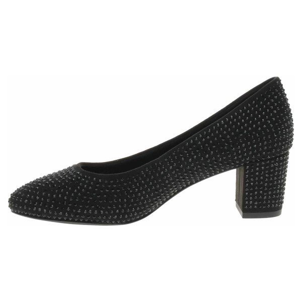 detail Dámska spoločenské topánky Marco Tozzi 2-22440-45 black glitter