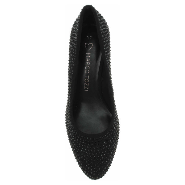 detail Dámska spoločenské topánky Marco Tozzi 2-22440-45 black glitter