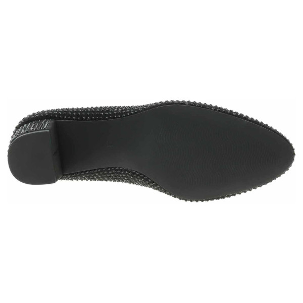 detail Dámska spoločenské topánky Marco Tozzi 2-22440-45 black glitter