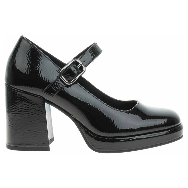 detail Dámske lodičky Marco Tozzi 2-24405-43 black patent