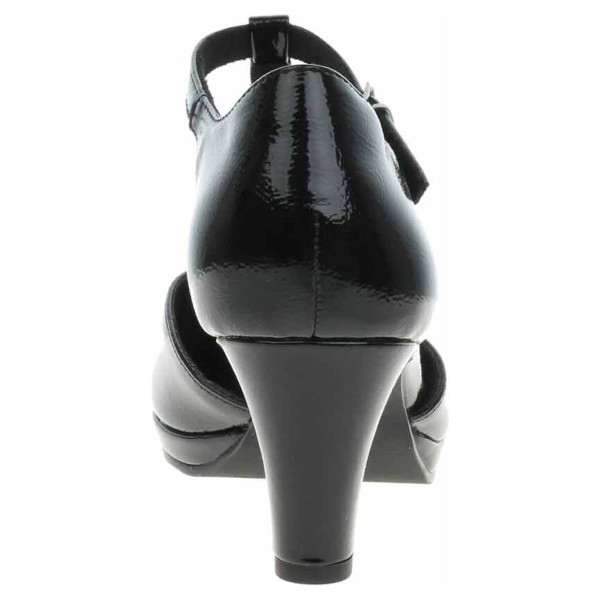 detail Dámske společenské lodičky Marco Tozzi 2-24419-45 black patent