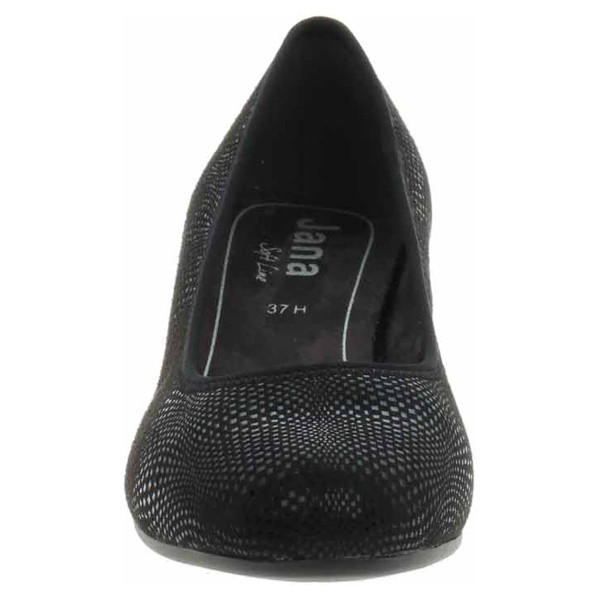 detail Dámske lodičky Jana 8-22476-42 black structur