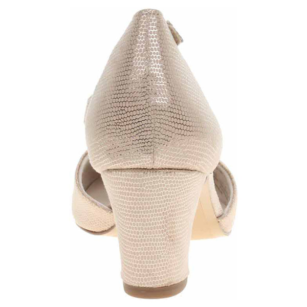 detail Dámska spoločenské topánky Tamaris 1-24412-41 light gold struct