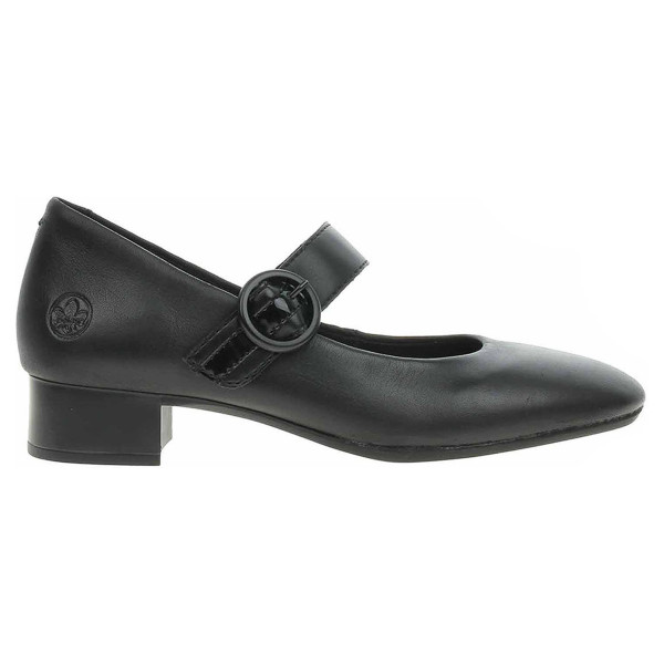 detail Dámske lodičky Rieker 43455-00 schwarz