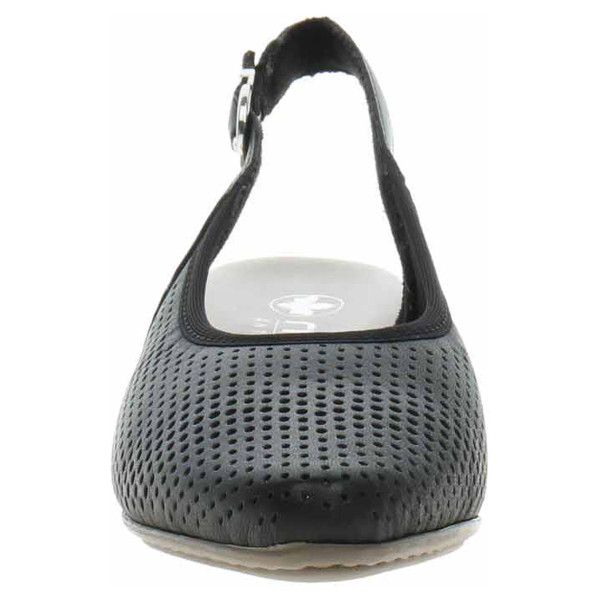 detail Dámske lodičky Rieker 47066-00 schwarz