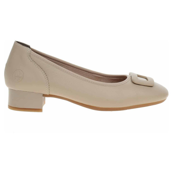 detail Dámske lodičky Rieker 43453-62 beige