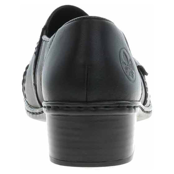 detail Dámske mokasiny Rieker 48260-01 schwarz