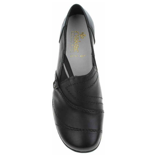 detail Dámske mokasiny Rieker 48260-01 schwarz