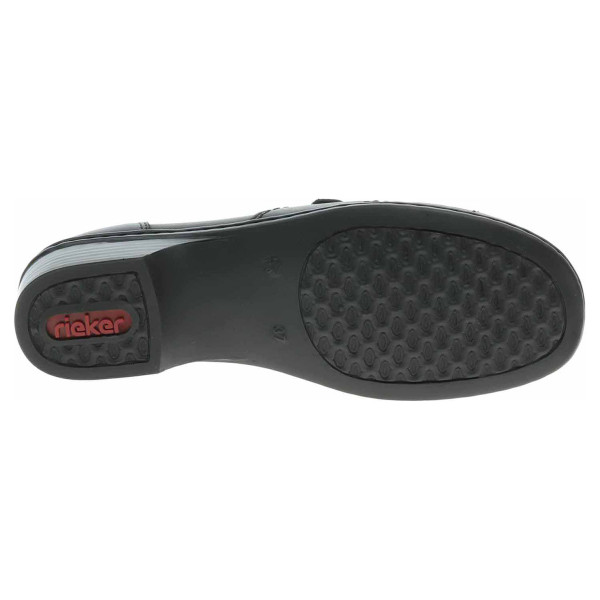 detail Dámske mokasiny Rieker 48260-01 schwarz