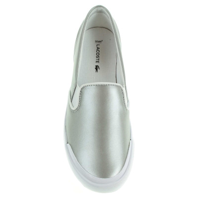 detail Dámska topánky Lacoste Lancelle Slip-On stříbrná