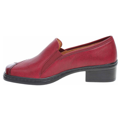 detail Dámske mokasiny Gabor 36.026.28 dark-red