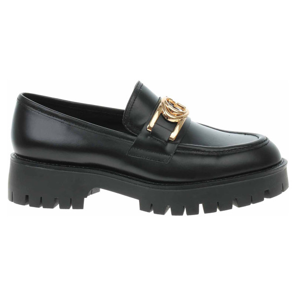 detail Dámske mokasiny Guess FL7ILRLEA14 BLACK