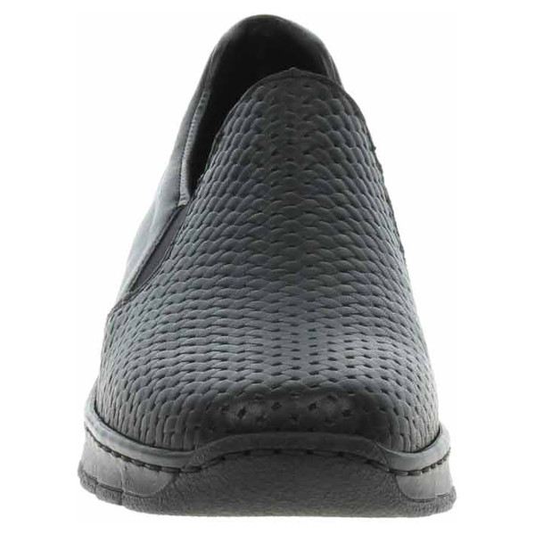 detail Dámske mokasiny Rieker N3363-01 schwarz