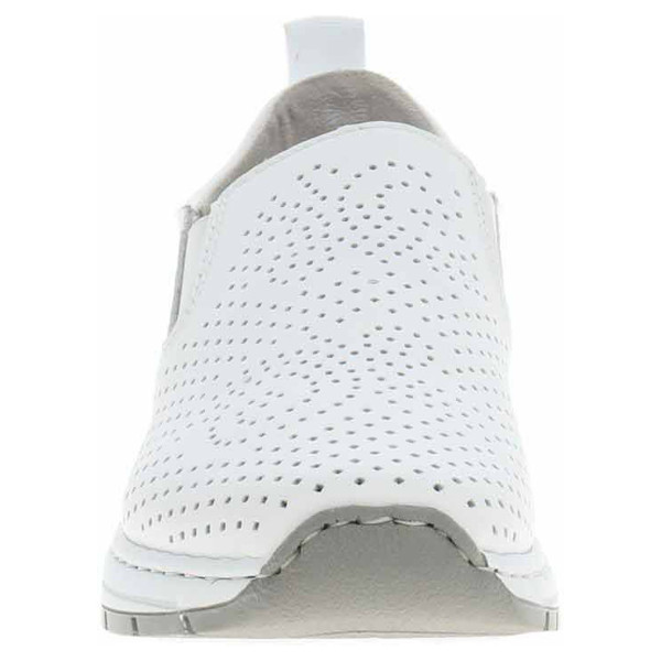 detail Dámske mokasiny Rieker N6574-80 weiss