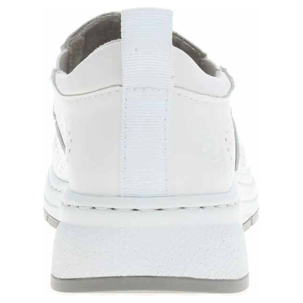 detail Dámske mokasiny Rieker N6574-80 weiss