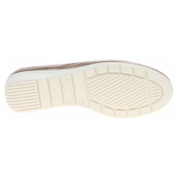 detail Dámske mokasiny Caprice 9-24701-42 taupe metallic