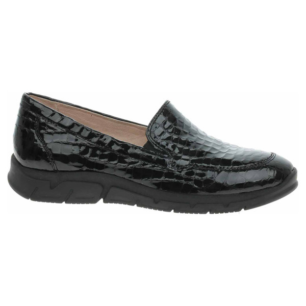 detail Dámske mokasiny Caprice 9-24651-43 black croco