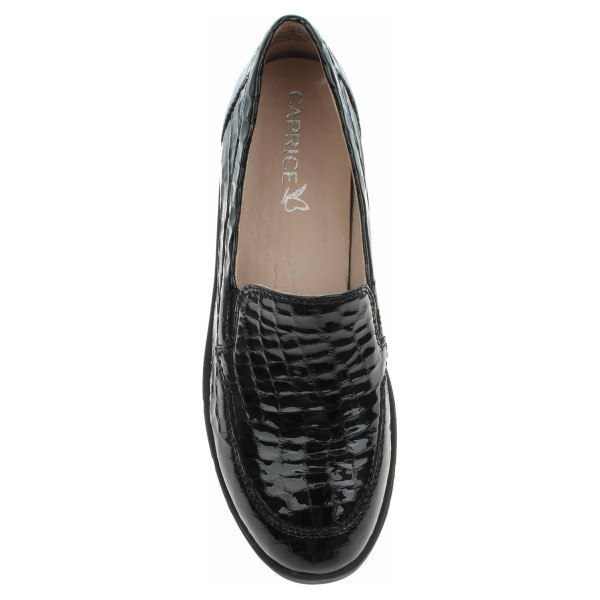 detail Dámske mokasiny Caprice 9-24651-43 black croco