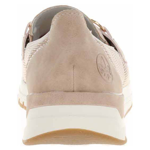 detail Dámske mokasiny Rieker 58955-31 rosa