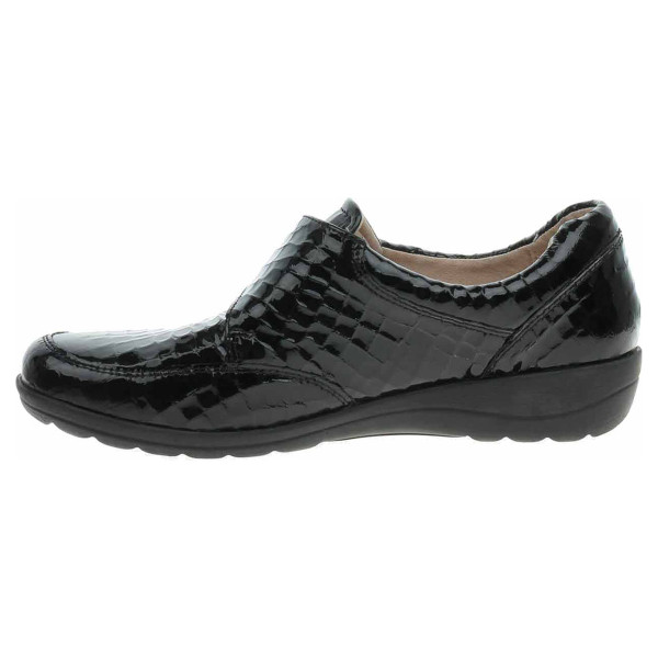 detail Dámske mokasiny Caprice 9-24656-43 black croco