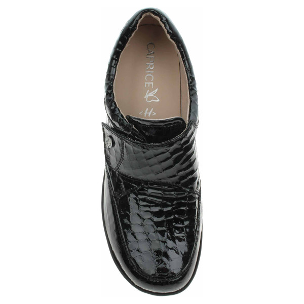 detail Dámske mokasiny Caprice 9-24656-43 black croco