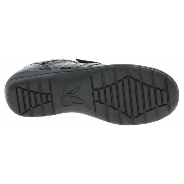 detail Dámske mokasiny Caprice 9-24656-43 black croco