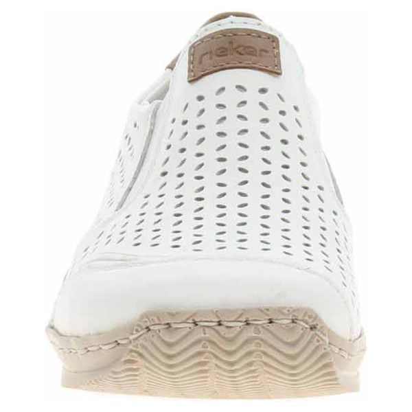 detail Dámske mokasiny Rieker L1792-80 weiss