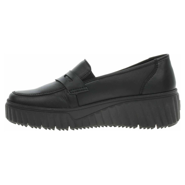 detail Dámske mokasiny Rieker N2562-00 schwarz