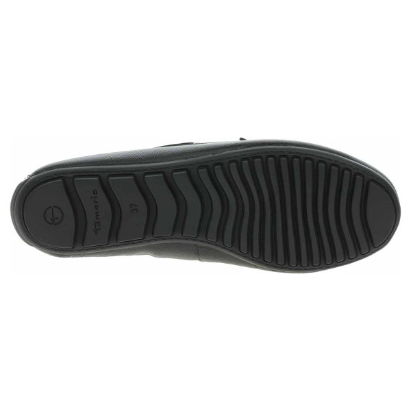 detail Dámske mokasiny Tamaris 1-24630-44 black leather