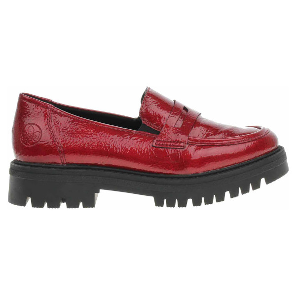 detail Dámske mokasiny Rieker 47550-33 rot