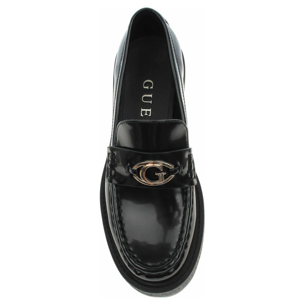 detail Dámske mokasiny Guess FLTYNKELE14-BLACK