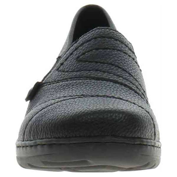 detail Dámske mokasiny Rieker 48961-02 schwarz