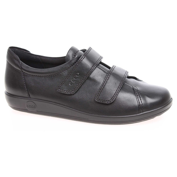 detail Dámske poltopánky Ecco Soft 2.0 20651356723 black