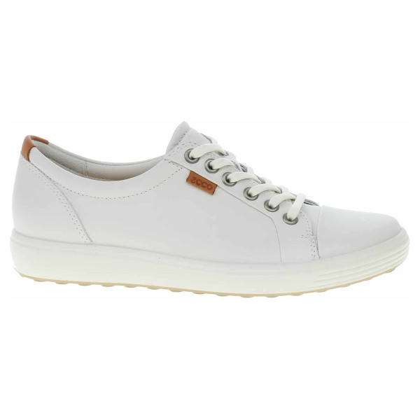 detail Dámske poltopánky Ecco Soft 7 W 43000301007 white