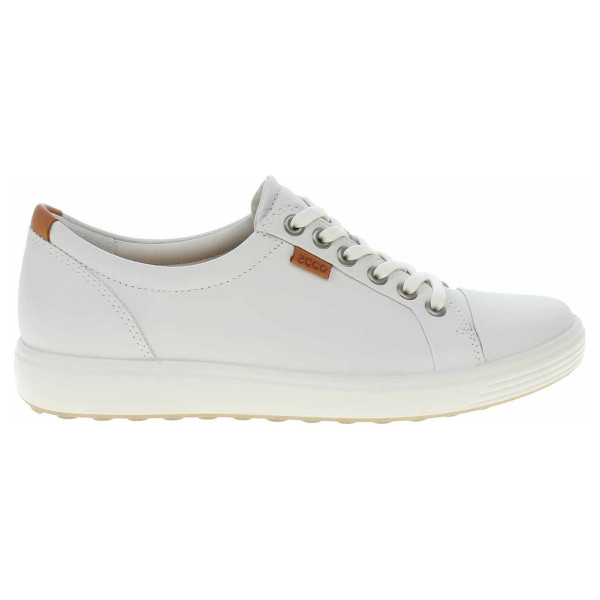 detail Dámske poltopánky Ecco Soft 7 W 43000301007 white