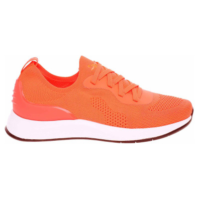 detail Tamaris dámské tenisky 1-23705-24 orange neon