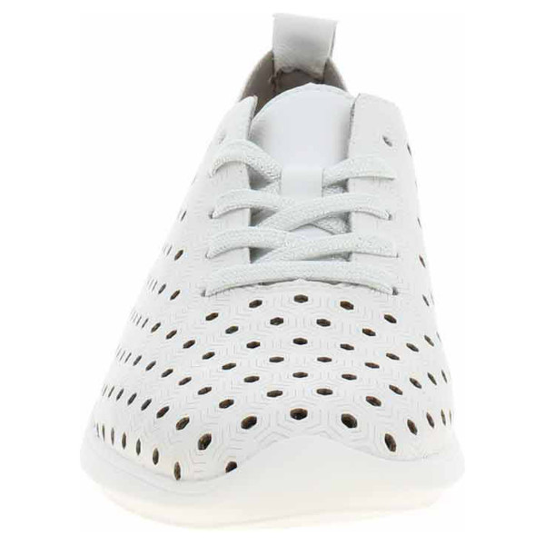 detail Dámske poltopánky Remonte R7101-80 weiss