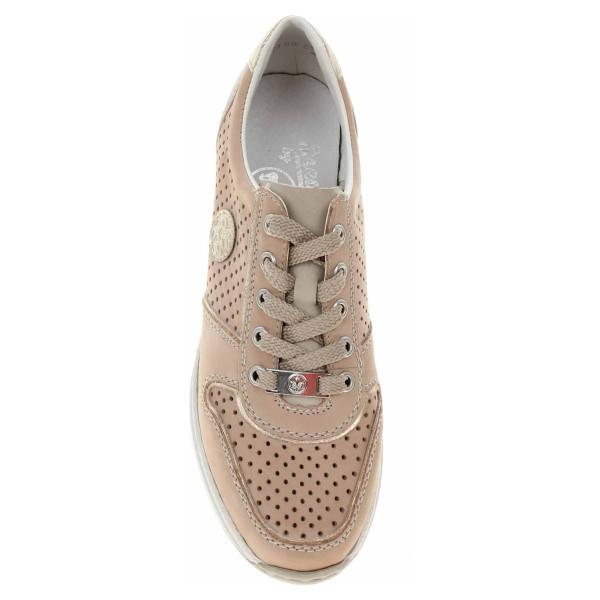 detail Dámske poltopánky Rieker N4346-60 beige