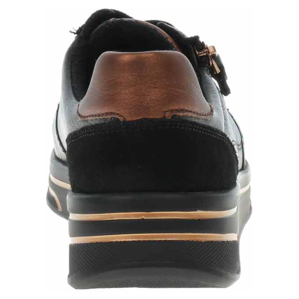 detail Dámske poltopánky Ara 12-32440-01 schwarz-marrone