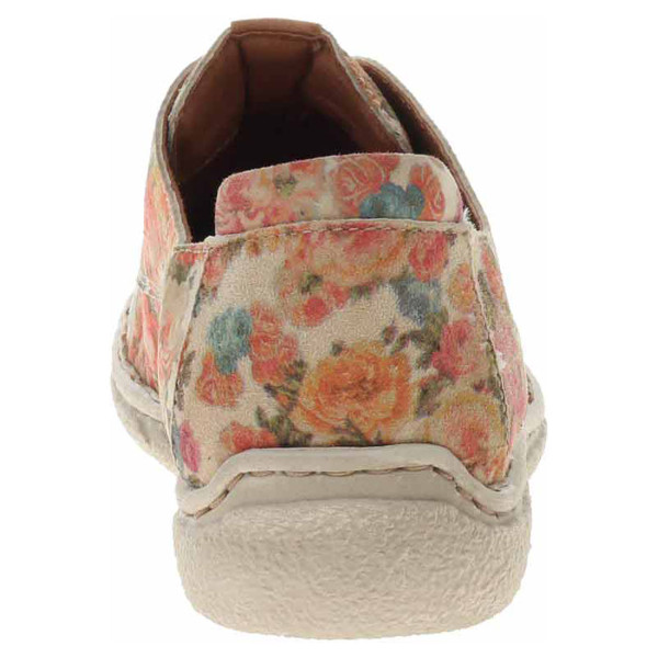 detail Dámske poltopánky Josef Seibel 85160 371232 creme-multi