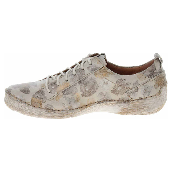 detail Dámske poltopánky Josef Seibel 59656 372232 creme-multi