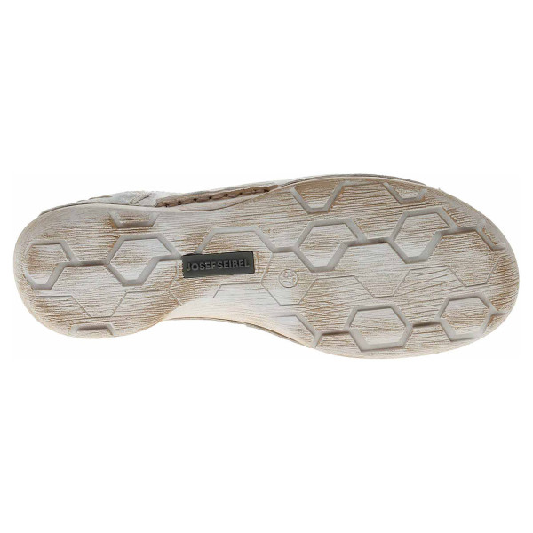 detail Dámske poltopánky Josef Seibel 59656 372232 creme-multi