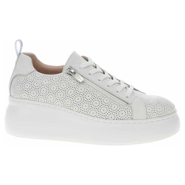 detail Dámske poltopánky Wonders A-2633 wild offwhite
