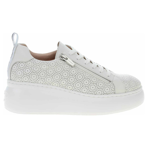 detail Dámske poltopánky Wonders A-2633 wild offwhite