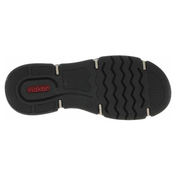 detail Dámske poltopánky Rieker 45973-90 black metallic